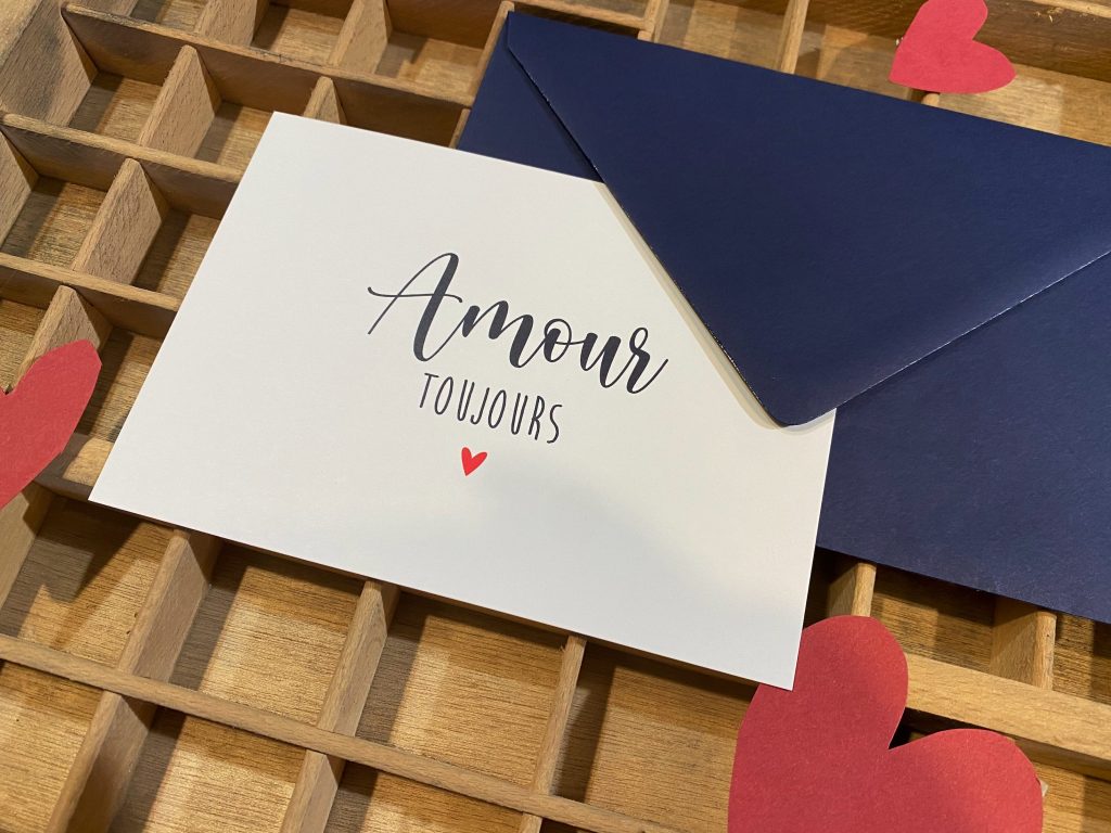 Carte “Amour toujours”